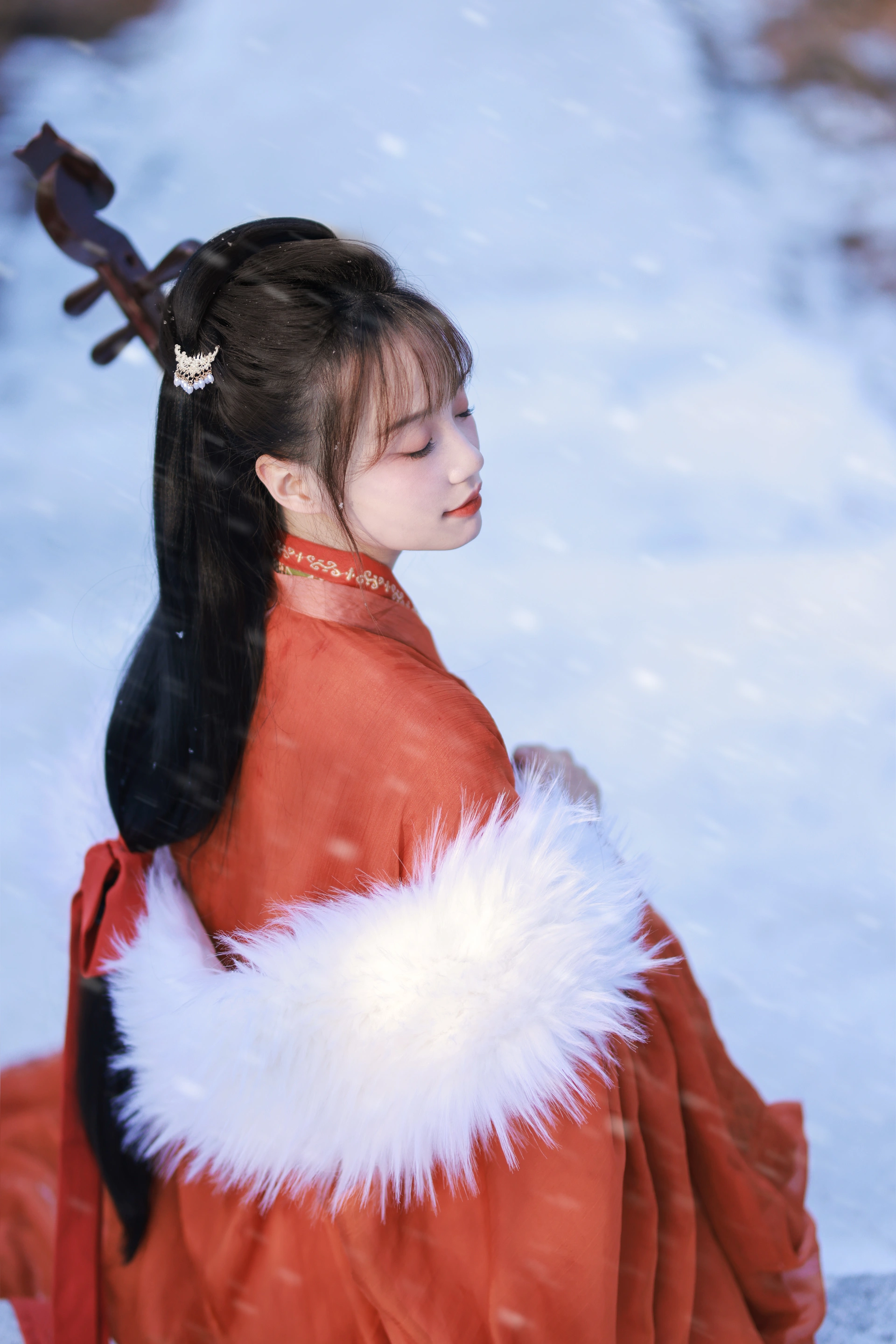 [YITUYU艺图语]2024.11.25 夜雪 伊伊 3